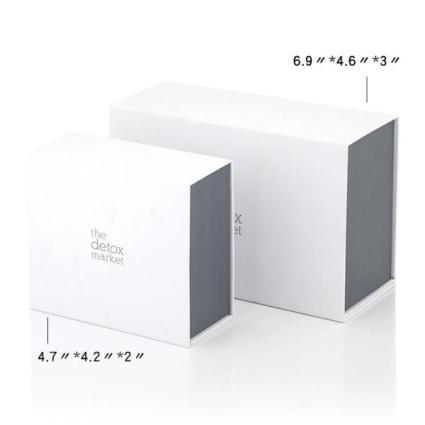 Custom elegant white cardboard t-shirt packaging box flat apparel packing paper gift boxes